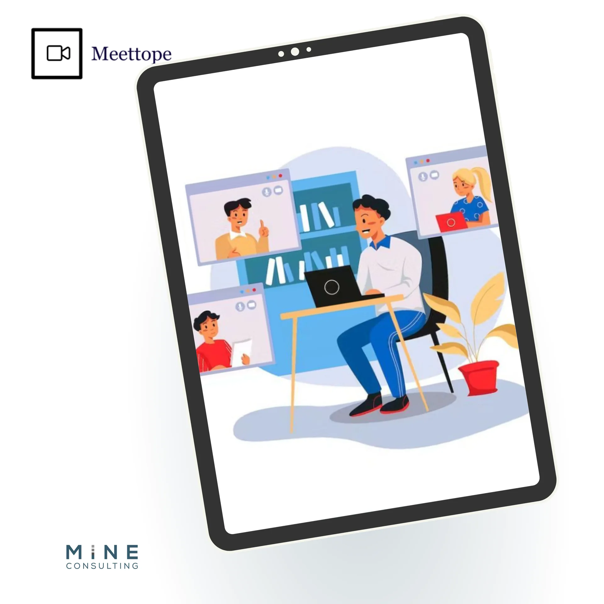 Illustrazione per: Le 4 migliori piattaforme per videoconferenze, gratuite o da internalizzare